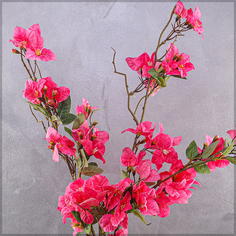 2pcs Artificial Bougainvillea Flower Stem