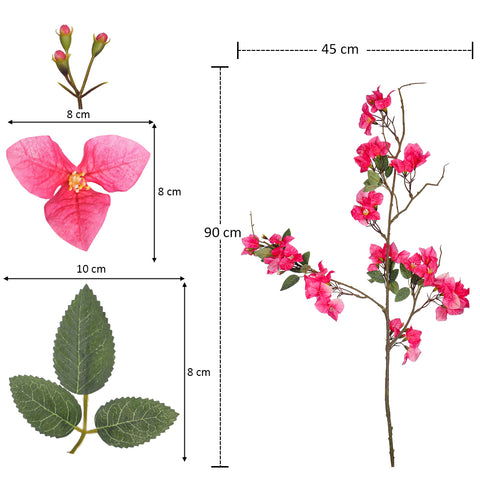 Artificial Bougainvillea Flower Stem