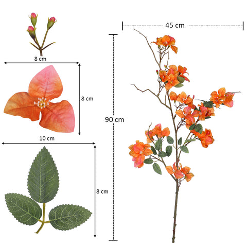 Artificial Bougainvillea Flower Stem