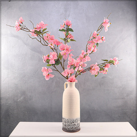 2pcs Artificial Bougainvillea Flower Stem