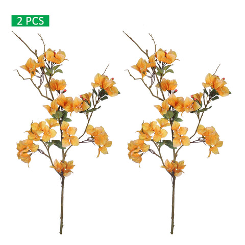 2pcs Artificial Bougainvillea Flower Stem