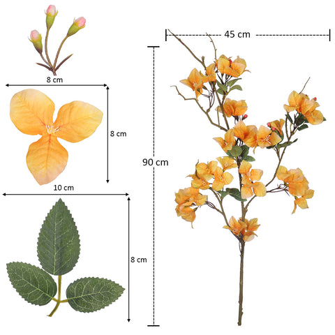 Artificial Bougainvillea Flower Stem