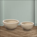 Decorative bowl concrete planter