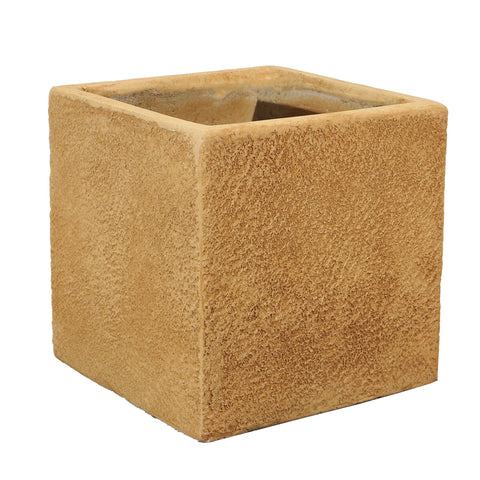 Buy brown square concrete planter UAE