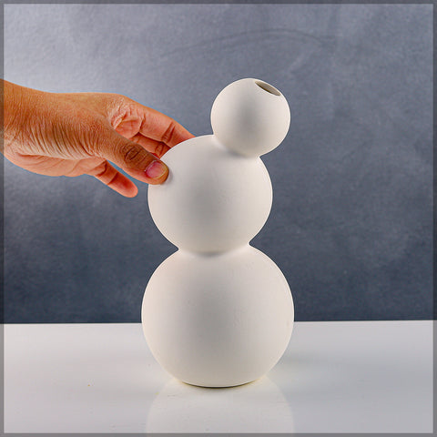 Decorative bubble design vase