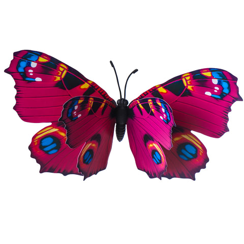 Colorful Butterflies on Sticks-butterfly-17cm