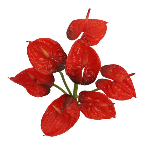 Artificial Mini Anthurium Flowers