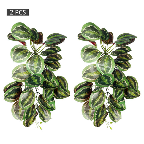 Artificial Calathea Orbifolia leaves