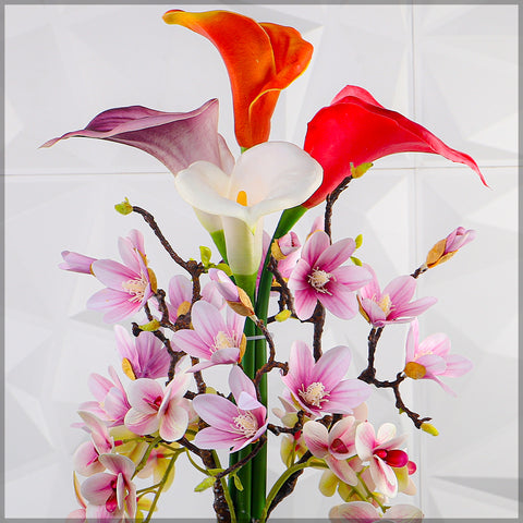 Anthurium Flower Arrangements with Vase