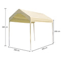 Heavy-duty carport tent