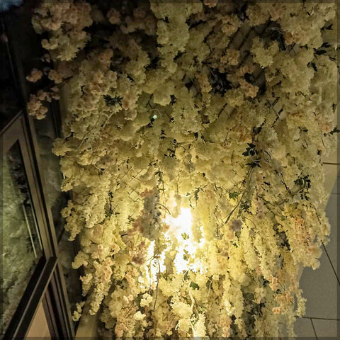 Ceiling Flower Arrangement