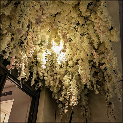 Ceiling Flower Arrangement