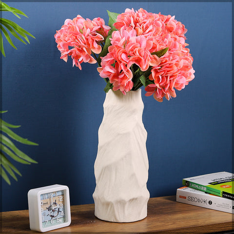 Elegant ceramic abstract vase for creative decor