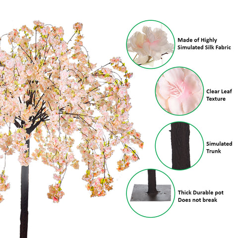 Fake Cherry Blossom Tree 1.6 Meter High