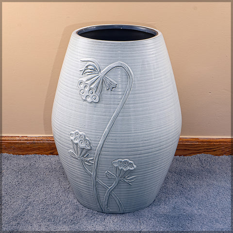 Chinese Ceramic Floor Vase