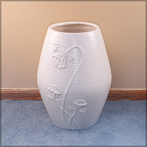 Chinese Ceramic Floor Vase