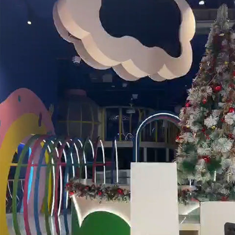 Christmas Decoration Set-up for Coffee Shop