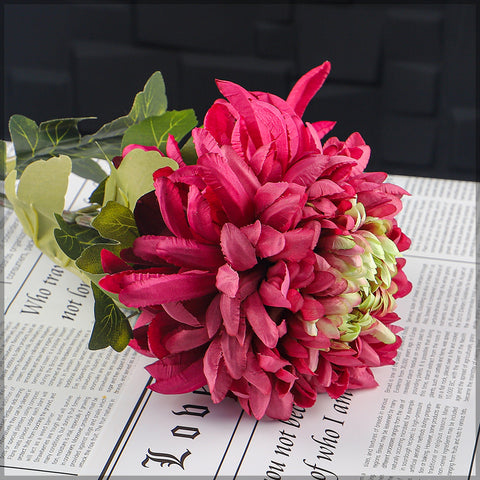 Artificial Chrysanthemum Big Flower Head