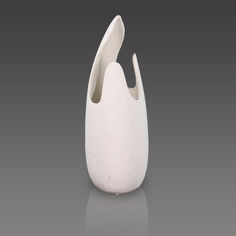 Decorative ceramic vase for contemporary styling