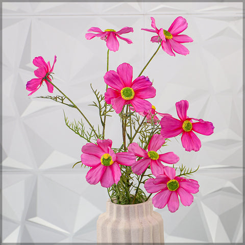 Artificial Silk Cosmos Flowers