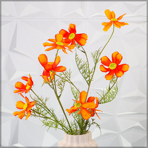 Artificial Silk Cosmos Flowers