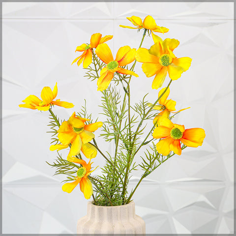 Artificial Silk Cosmos Flowers