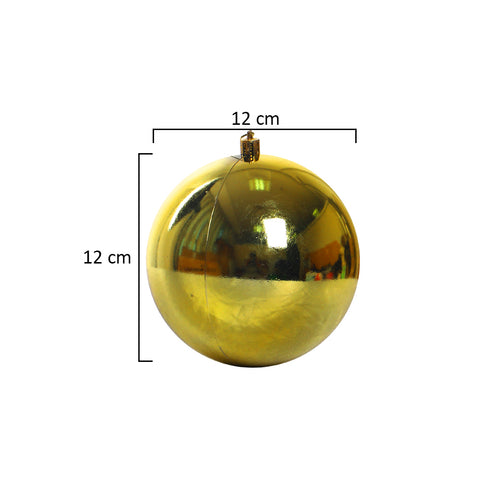 12cm Decorative Hanging Christmas Balls