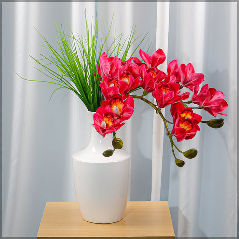 3pcs Artificial Cymbidium Flowers