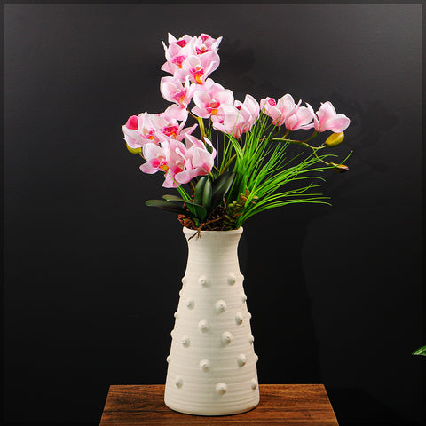 3pcs Artificial Cymbidium Flowers