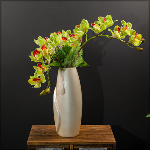 Green Orchid Arrangements