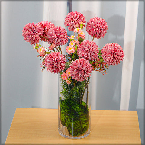 Peach Color Artificial Daisy Flower Arrangements