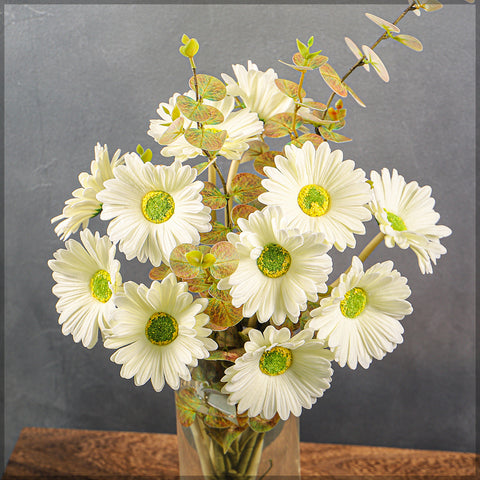 Nearly Natural Gerbera Flower Arrangement