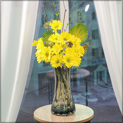 Nearly Natural Gerbera Flower Arrangement