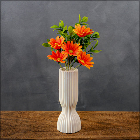 Simple Flower Arrangement with Vase