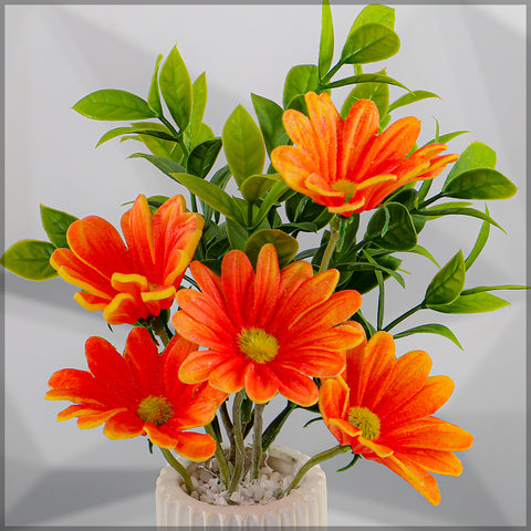 Simple Flower Arrangement with Vase