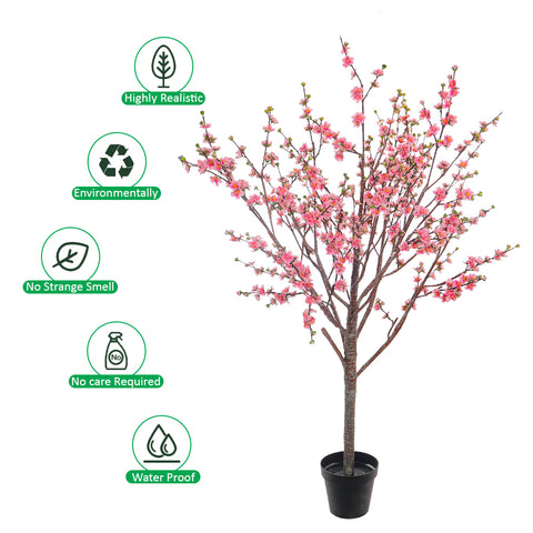 Decorative Artificial Cherry Blossom Plant