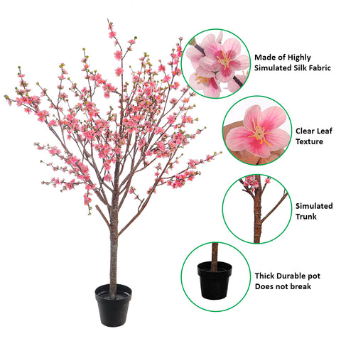 Decorative Artificial Cherry Blossom Plant