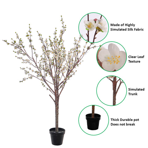 Decorative Artificial Cherry Blossom Plant