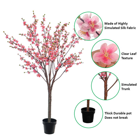 Decorative Artificial Cherry Blossom Plant