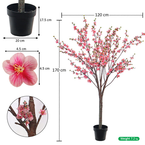 Decorative Artificial Cherry Blossom Plant