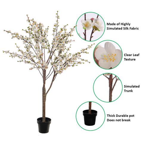 Decorative Artificial Cherry Blossom Plant