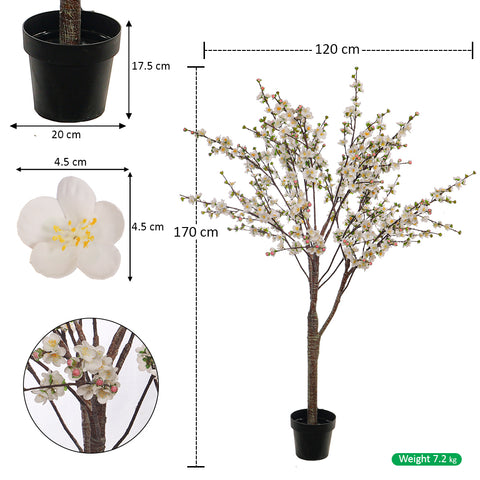 Decorative Artificial Cherry Blossom Plant