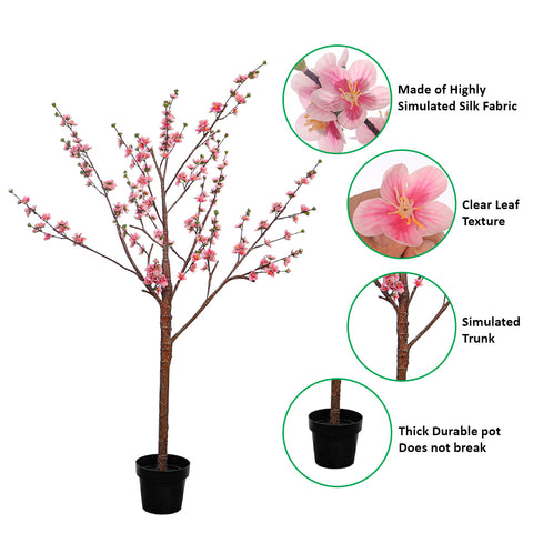 Decorative Artificial Cherry Blossom Plant