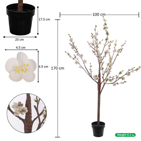 Decorative Artificial Cherry Blossom Plant