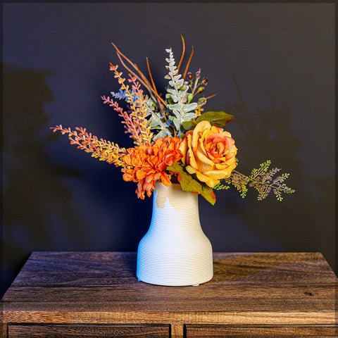 Decorative flower vase for centerpieces