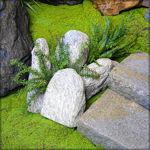 Decorative Resin Stones For Garden Arrangement