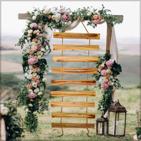 decorative wedding ladder