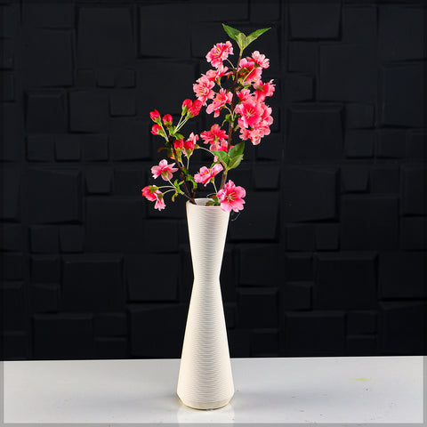 Ceramic vases arranged in a modern setting