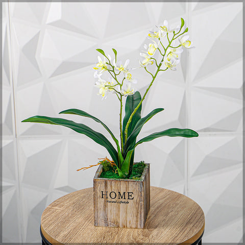 Artificial Dendrobium Orchid Plant