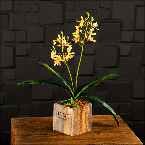 Artificial Dendrobium Orchid Plant